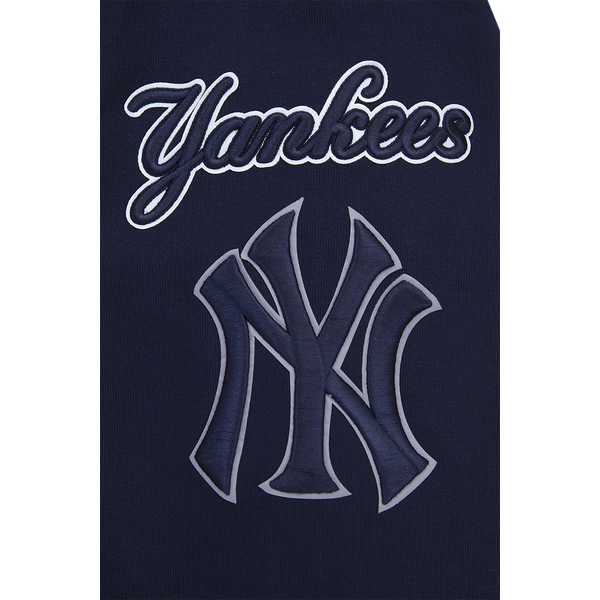 Pro Standard YANKEES MASH UP RIB FLC PO HOODIE - Men's - Midnight Navy - Image 8