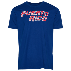 New Era Puerto Rico T-Shirt - Men's - Blue/Red