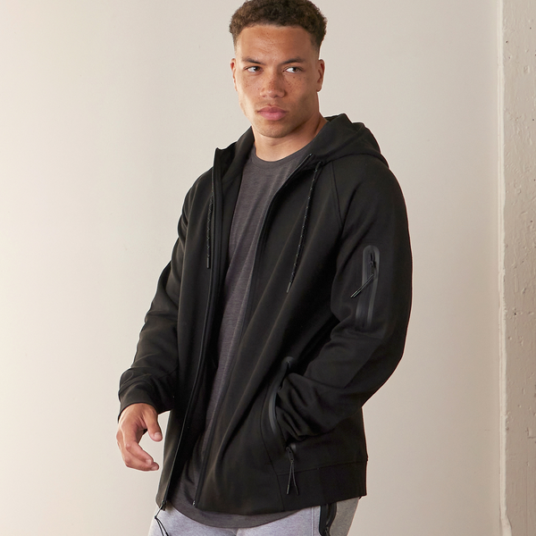 CSG Active Commuter Full-Zip Hoodie - Men's - Black