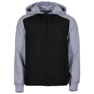 CSG Active Commuter Puffer Full-Zip Hoodie - Men's - Grey