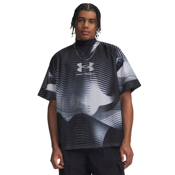 Under Armour Icon Mesh Jersey - Men's - White/Black/Reflective
