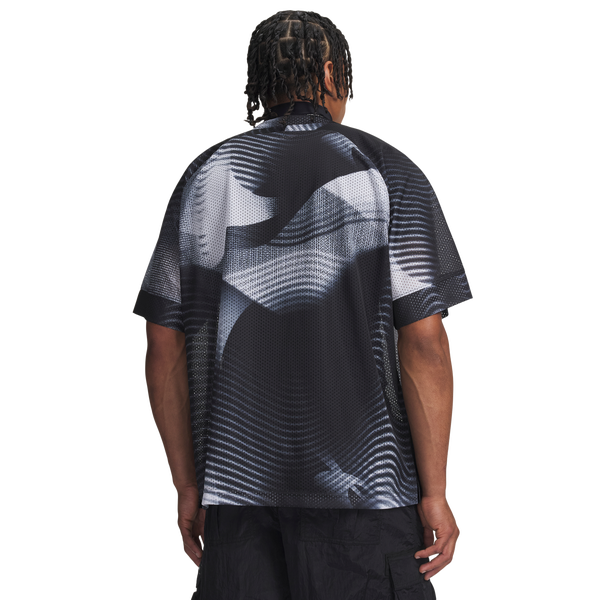 Under Armour Icon Mesh Jersey - Men's - White/Black/Reflective - Image 2