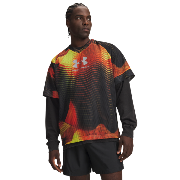 Under Armour Icon Mesh Jersey - Men's - Flash Yellow/Yellow