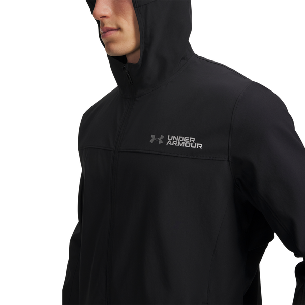 Under Armour Velociti Storm Jacket - Men's - Black/Reflective - Image 3