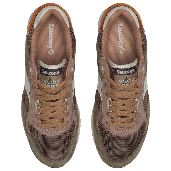 Saucony Shadow 5000 - Men's - Brown/Green/Orange - Image 4