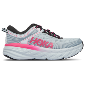 HOKA Bondi 7 - Women's - Mineral Blue/Rhubarb