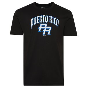 New Era WBC 2026 Puerto Rico T-Shirt - Men's - Black