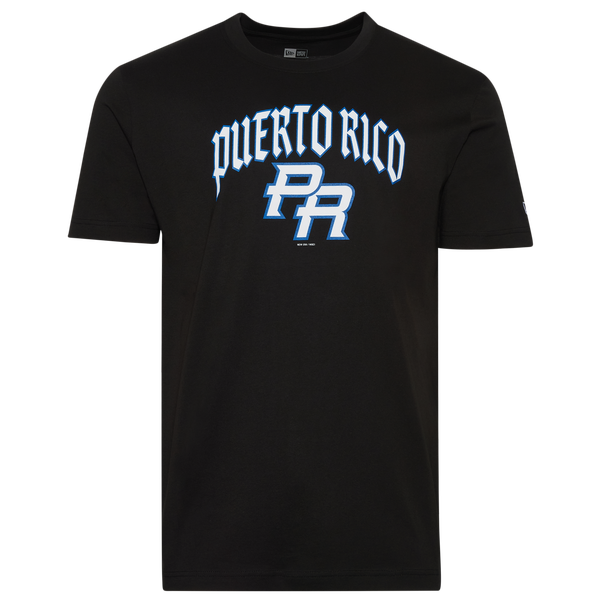 New Era WBC 2026 Puerto Rico T-Shirt - Men's - Black