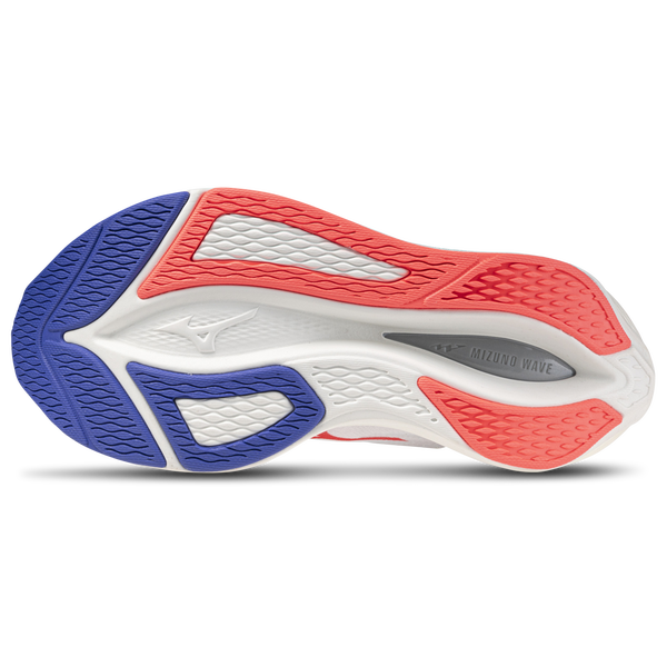 Mizuno Wave Rebellion Flash 2 - Women's - White/Striking Coral - Image 5