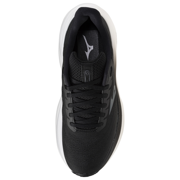 Mizuno Wave Sky 9 Wide - Women's - Black/Metallic Grey - Image 3