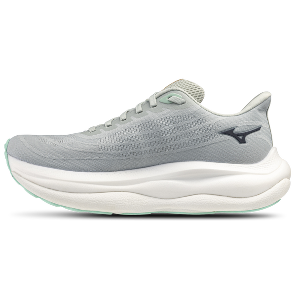Mizuno Wave Sky 9 Wide - Women's - Mercury/Baritone Blue - Image 2