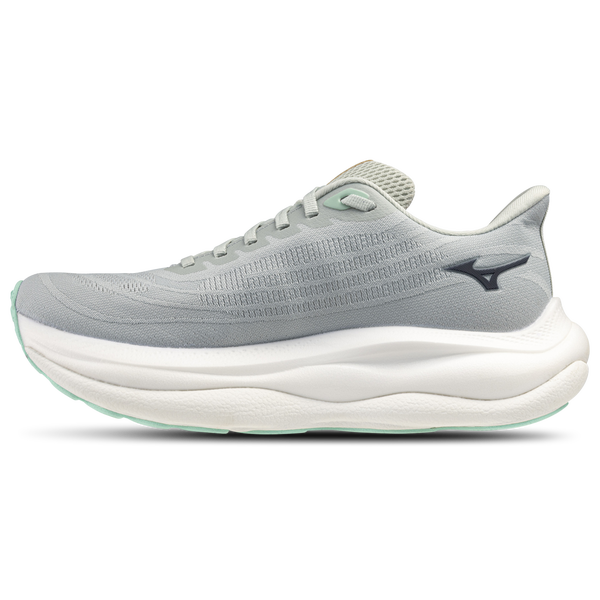 Mizuno Wave Sky 9 Wide - Women's - Mercury/Baritone Blue - Image 2