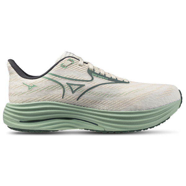 Mizuno Wave Rider 29 Wide - Men's - White/Bistro Green - Image 2