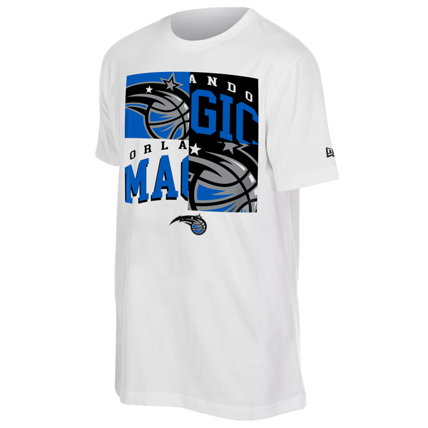 New Era Magic Mixed Logo T-Shirt - Men's - White/Multi - Image 3
