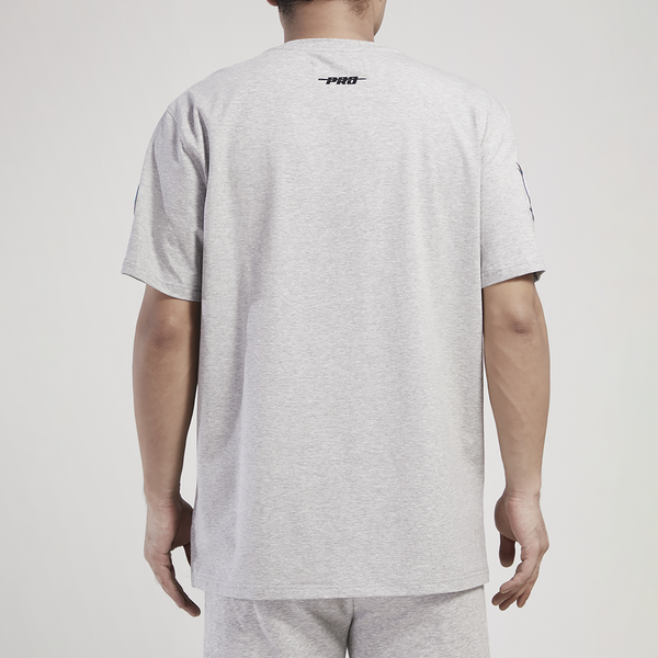 Pro Standard Hornets Script Tail SJ T-Shirt - Men's - Grey/Grey - Image 3