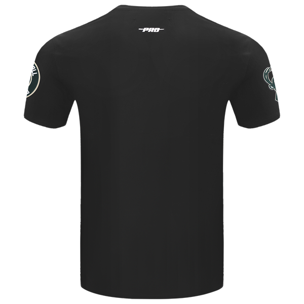 Pro Standard BUCKS SCRIPT TAIL SJ TEE - Men's - Black - Image 2