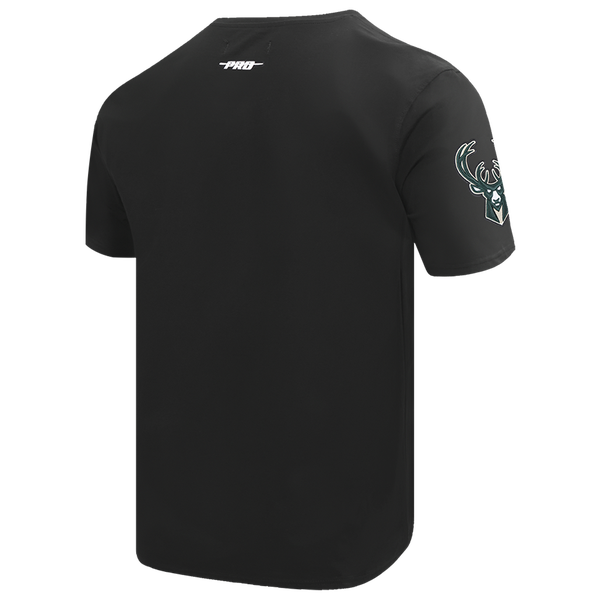 Pro Standard BUCKS SCRIPT TAIL SJ TEE - Men's - Black - Image 3