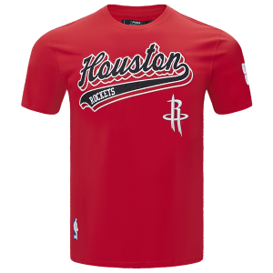Pro Standard ROCKETS SCRIPT TAIL SJ TEE - Men's - Red