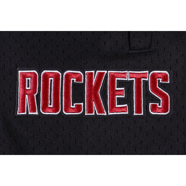 Pro Standard ROCKETS SCRIPT TAIL DK 2.0 SHORT - Men's - Black/Red - Image 8