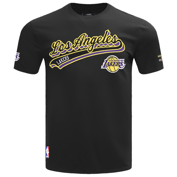 Pro Standard LAKERS SCRIPT TAIL SJ TEE - Men's - Black