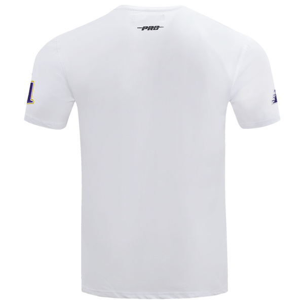 Pro Standard LAKERS SCRIPT TAIL SJ TEE - Men's - White - Image 2