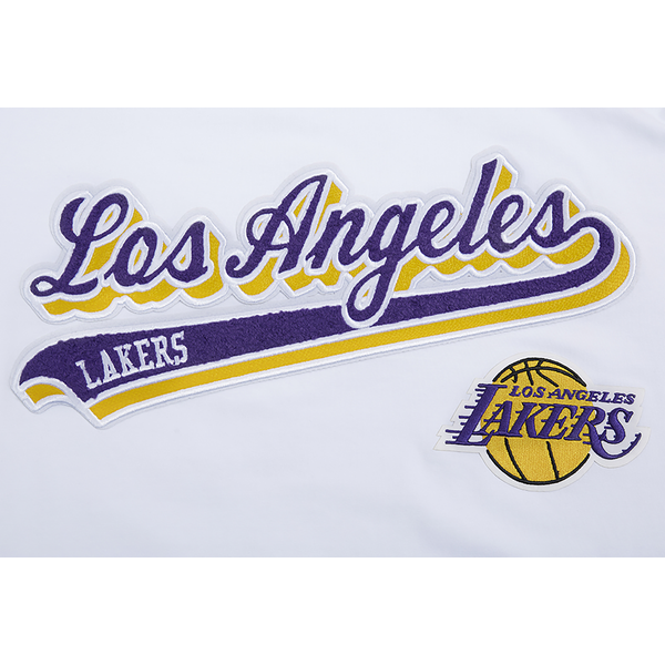 Pro Standard LAKERS SCRIPT TAIL SJ TEE - Men's - White - Image 5