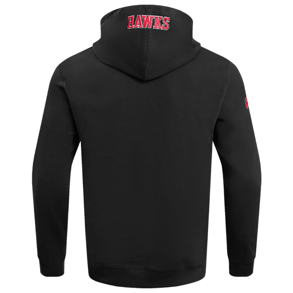 Pro Standard HAWKS OLD ENGLISH FLC PO HOODIE - Men's - Black - Image 2