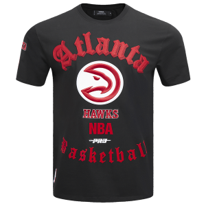 Pro Standard HAWKS OLD ENGLISH SJ TEE - Men's - Black