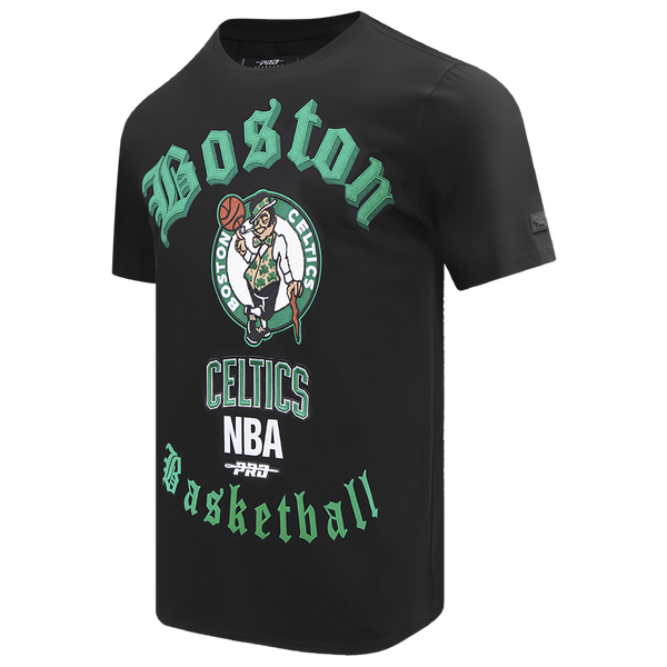 Pro Standard CELTICS OLD ENGLISH SJ TEE - Men's - Black - Image 3