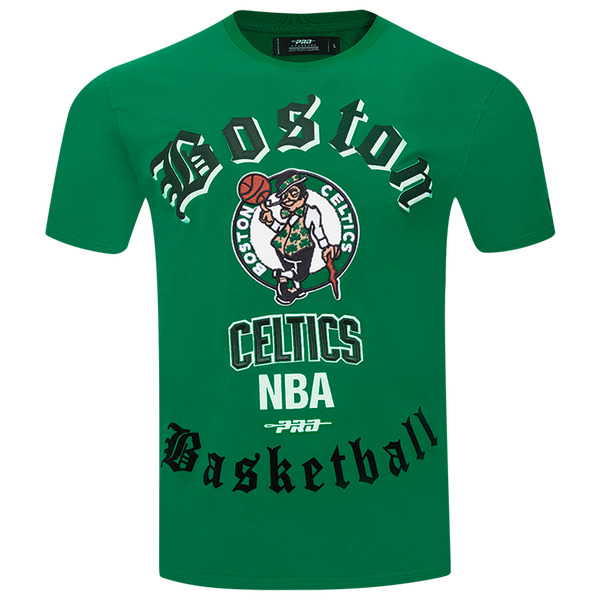 Pro Standard CELTICS OLD ENGLISH SJ TEE - Men's - Kelly Green