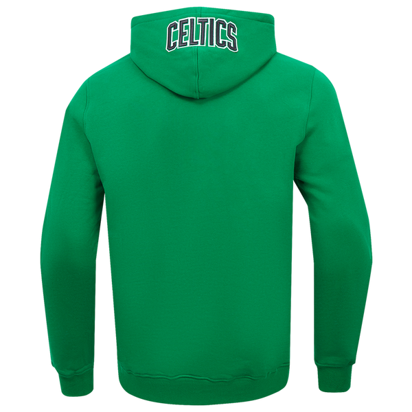 Pro Standard CELTICS OLD ENGLISH FLC PO HOODIE - Men's - Kelly Green - Image 2