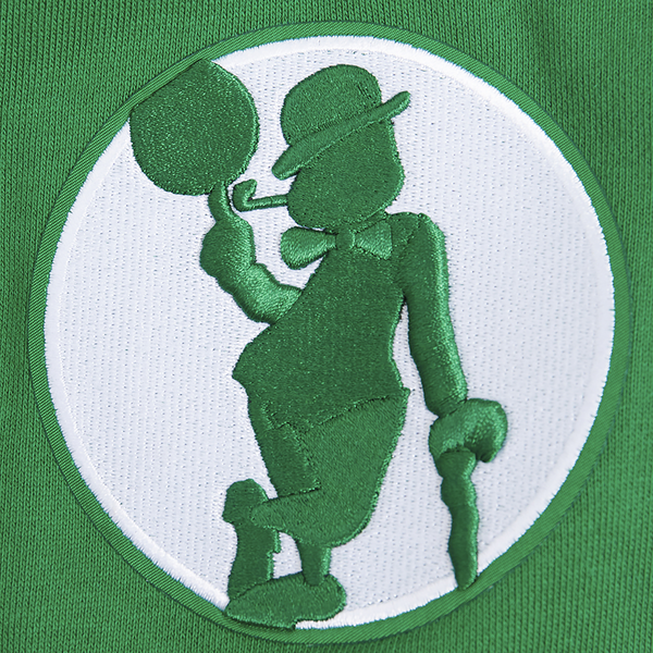 Pro Standard CELTICS OLD ENGLISH FLC PO HOODIE - Men's - Kelly Green - Image 6