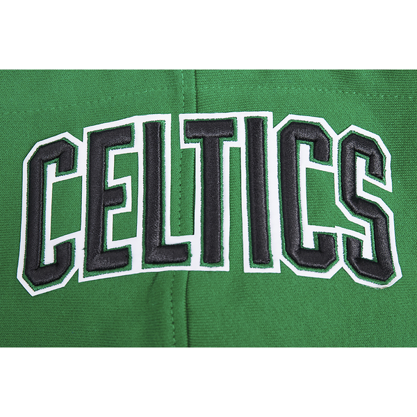 Pro Standard CELTICS OLD ENGLISH FLC PO HOODIE - Men's - Kelly Green - Image 8