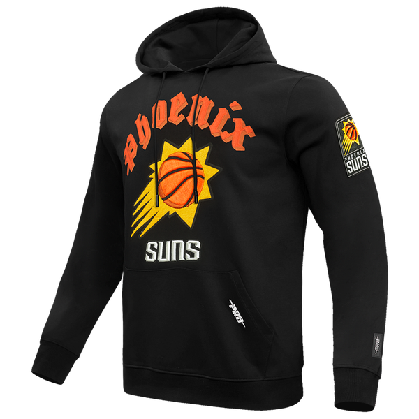 Pro Standard SUNS OLD ENGLISH FLC PO HOODIE - Men's - Black - Image 3