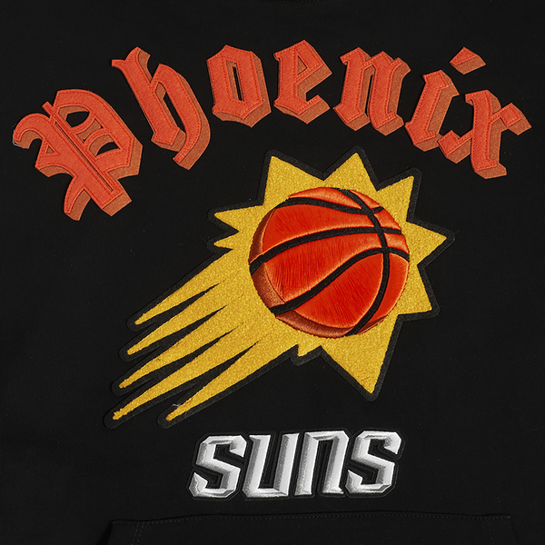 Pro Standard SUNS OLD ENGLISH FLC PO HOODIE - Men's - Black - Image 5