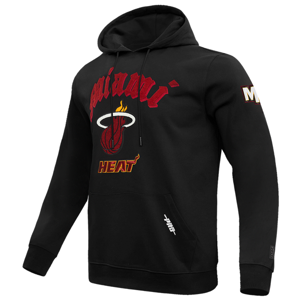 Pro Standard HEAT OLD ENGLISH FLC PO HOODIE - Men's - Black - Image 3
