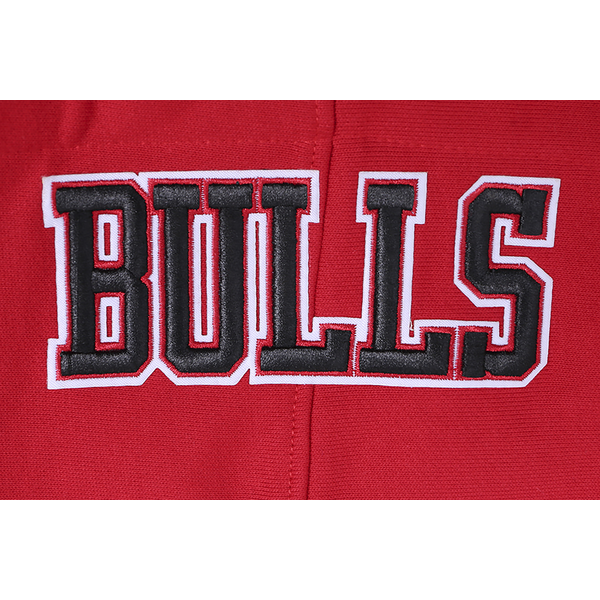 Pro Standard BULLS OLD ENGLISH FLC PO HOODIE - Men's - Red - Image 8