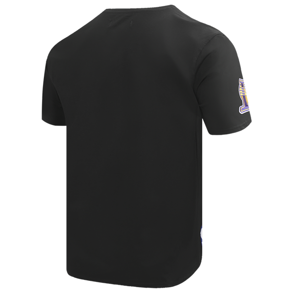 Pro Standard LAKERS OLD ENGLISH SJ TEE - Men's - Black - Image 4