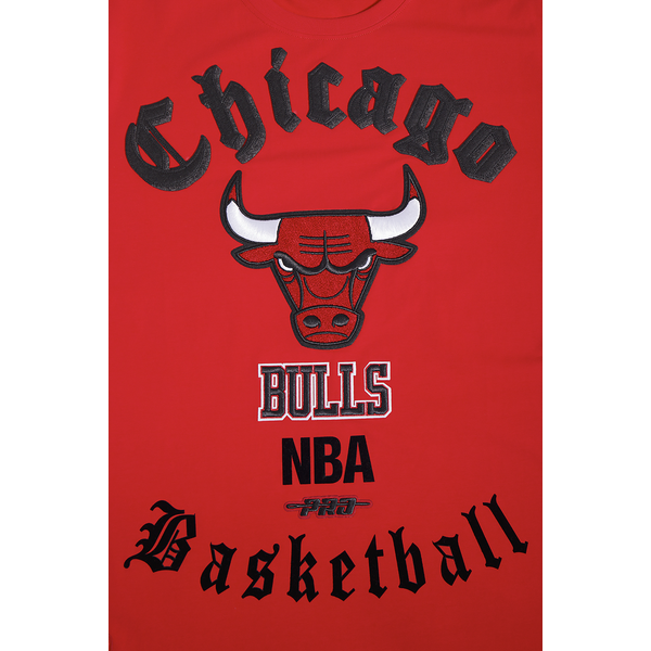 Pro Standard BULLS OLD ENGLISH SJ TEE - Men's - Red - Image 5