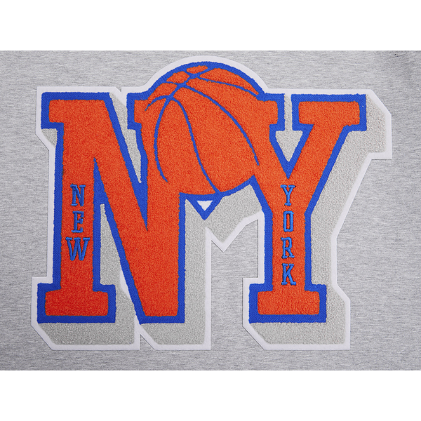 Pro Standard Knicks Mash Up T-Shirt - Men's - Heather Grey - Image 5