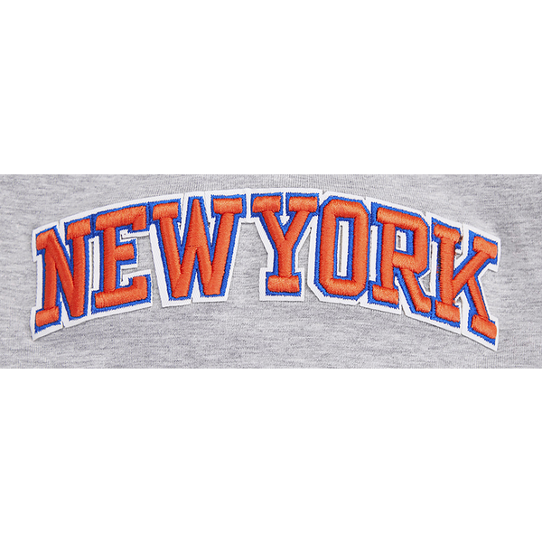 Pro Standard Knicks Mash Up T-Shirt - Men's - Heather Grey - Image 7