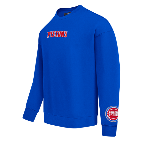 Pro Standard DETROIT PISTONS SWEATSHIRT - Men's - Royal Blue - Image 3
