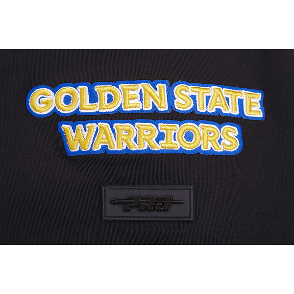 Pro Standard Warriors Mash Up T-Shirt - Men's - Black - Image 6