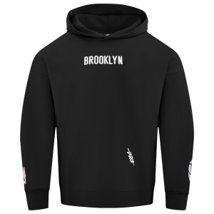 Pro Standard Nets Pullover Hoodie - Men's - Black