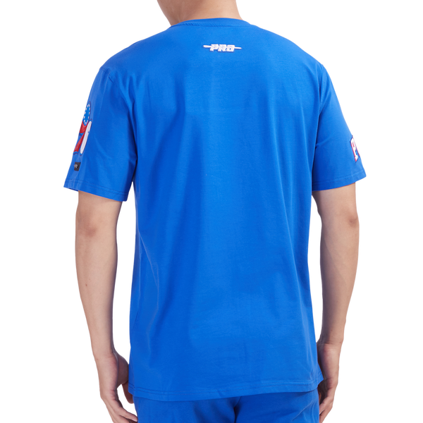 Pro Standard 76ERS MASH UP SJ TEE - Men's - Royal Blue - Image 2