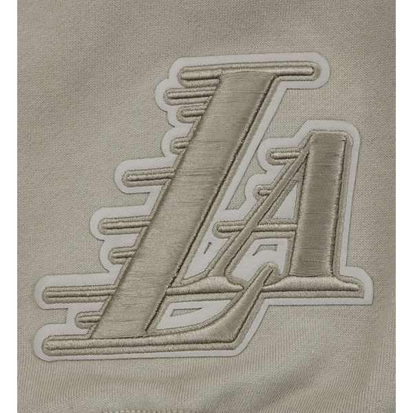 Pro Standard Lakers Pullover Hoodie - Men's - Taupe - Image 6