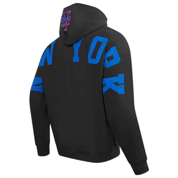 Pro Standard Mets Pullover Hoodie - Men's - Black - Image 3