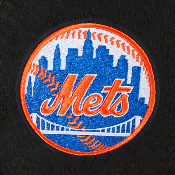 Pro Standard Mets Pullover Hoodie - Men's - Black - Image 5