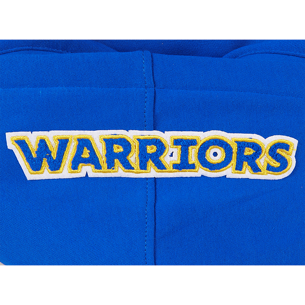 Pro Standard Golden State Warriors Classic Flc Po Hoodie - Boys' Grade School - Royal Blue - Image 7