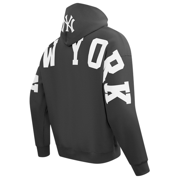 Pro Standard Yankees Pullover Hoodie - Men's - Black - Image 2